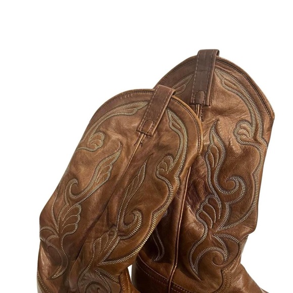 Dan Post Vintage Cowboy Boots - Picture 2 of 7